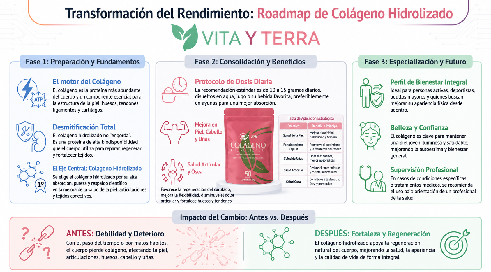 Roadmap Colágeno Hidrolizado